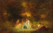 kvinnor som badar - Adolphe Monticelli — vy av konstverket