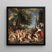 Adoration de Vénus - Peter Paul Rubens — inramlat konstverk på väggen