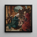 Adoration des bergers - Hans Leonhard Schufelein — inramlat konstverk på väggen