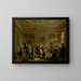 La galerie d'art de Josephus Augustinus Brentano - Adriaan de Lelie — inramlat konstverk på väggen