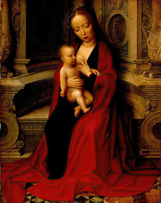 Adriaen Isenbrandt - The Virgin Nursing the Christ Child.webp