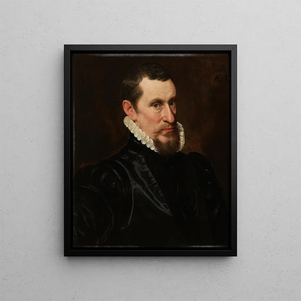 Gillis Beys - Adriaen Thomasz Key — inramlat konstverk på väggen
