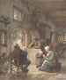 Läs nyheterna på Weavers Cottage - Adriaen van Ostade — vy av konstverket