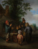 Le Charlatan - Adriaen van Ostade — vy av konstverket