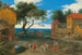 Voyageurs dans un paysage avec des bâtiments - Adriaen van Stalbemt — vy av konstverket