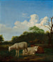 Les trois moutons - Adriaen van de Velde — vy av konstverket