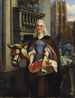 Aller au marché - Adrien Joseph Verhoeven Ball — vy av konstverket
