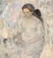 Adrienne - Gustave Van de Woestijne — vy av konstverket