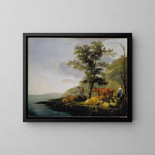 Aelbert Cuyp - Cattle near a River.webp