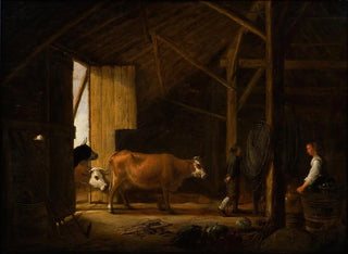 Aelbert Cuyp - Interior of a Cowshed.webp