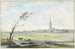 Le Village de 's-Gravezande - Aert Schouman — vy av konstverket