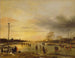 En scen av skridskoåkning - Aert van der Neer — vy av konstverket