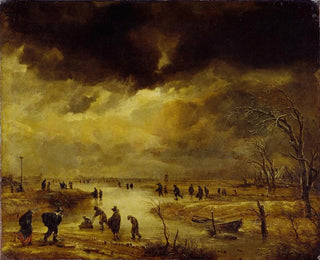 Aert van der Neer - A Winter Scene.webp