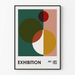 Poster Bauhaus - Korsade Cirklar