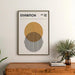 Poster Bauhaus - Gyllene korsning