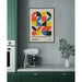 Poster Bauhaus - Färgglatt geometriskt motiv