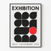 Poster Bauhaus Svart och Röd - Design 1923