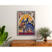 Poster Carcassonne Vintage