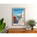 Poster Cyclades Grekland Vintage
