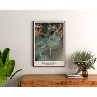 Affiche Danseuse Verte - Edgar Degas