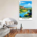 Poster Dordogne Vintage