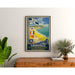 Vintage poster av Granville – Les îles Chausey och de stora tidvattnen