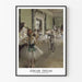 Poster Dansklassen - Edgar Degas