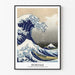 Poster Den stora vågen utanför Kanagawa av Hokusai