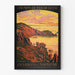 Poster La Hague vintage – Utflykter i Normandie (Nez de Jobourg)