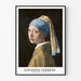 Poster - Den unge flickan med pärlansikte - Johannes Vermeer