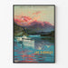 Poster Le Lac d'Annecy, Paris-Lyon-Méditerranée par Frédéric Hugo d'Alési Vintage — väggpresentation av konstverket