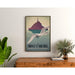 Poster Mont Saint-Michel vintage – Underverk i väster