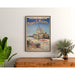 Poster Mont-Saint-Michel vintage – Panoramautsikt och guidad tur