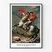 Poster "Napoléon 1er Bonaparte franchising the Grand-Saint-Bernard" av Jacques-Louis David
