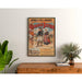 Vintage Normandie Bretagne poster – Traditionella kostymer