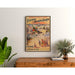 Vintage Normandie Bretagne poster – Tågutflykter (kring 1900)
