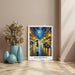 Poster Paris - Nuit Parisienne