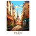 Poster Paris Vintage - La tour Eiffel