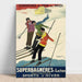 Poster Superbagnères Luchon Vintage