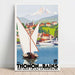 Poster Thonon les Bains Vintage