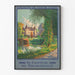 Vintage poster Tourlaville – Slottet vid vattnet