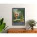 Vintage poster Tourlaville – Slottet vid vattnet