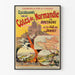 Poster Tåg Normandie Bretagne Vintage