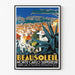 Poster Vintage Beausoleil Côte d'Azur
