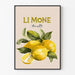 Poster dekoration kök - Limone Amalfi