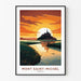 Poster av Mont Saint-Michel Vintage