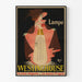 Vintage poster - Westinghouse-lampa av Mich