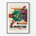 Vintage NASA-poster - Grand Tour 2017