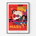 Vintage NASA-Poster - Mars 2017