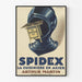 Vintageposter - Spidex, La Cuisinière en Acier av R. de Valerio